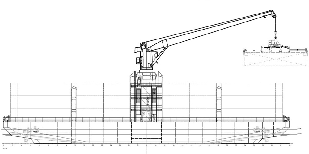 Port Feeder Barge